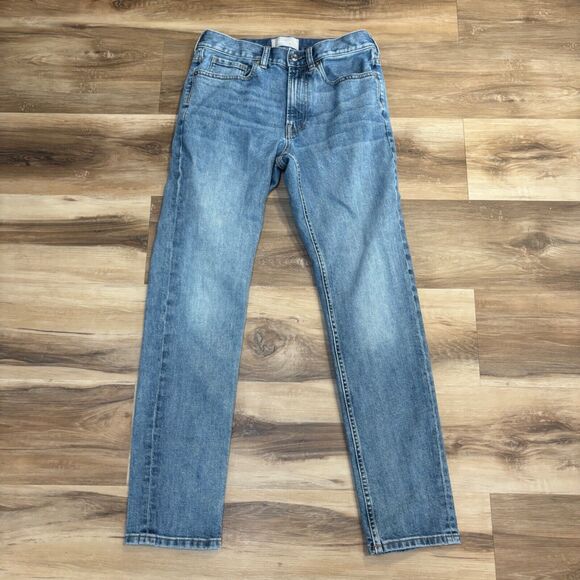 Everlane Jeans Mens 30 x 30 Slim Denim Medium Wash Cotton Stretch - Picture 10 of 10